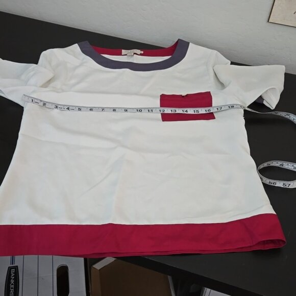 Ted Baker Color Block Blouse - Picture 9 of 10